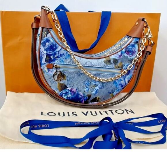 Louis Vuitton Limited Edition Monogram Garden Toile Loop PM Bag M21183 +receipt - Picture 2 of 10